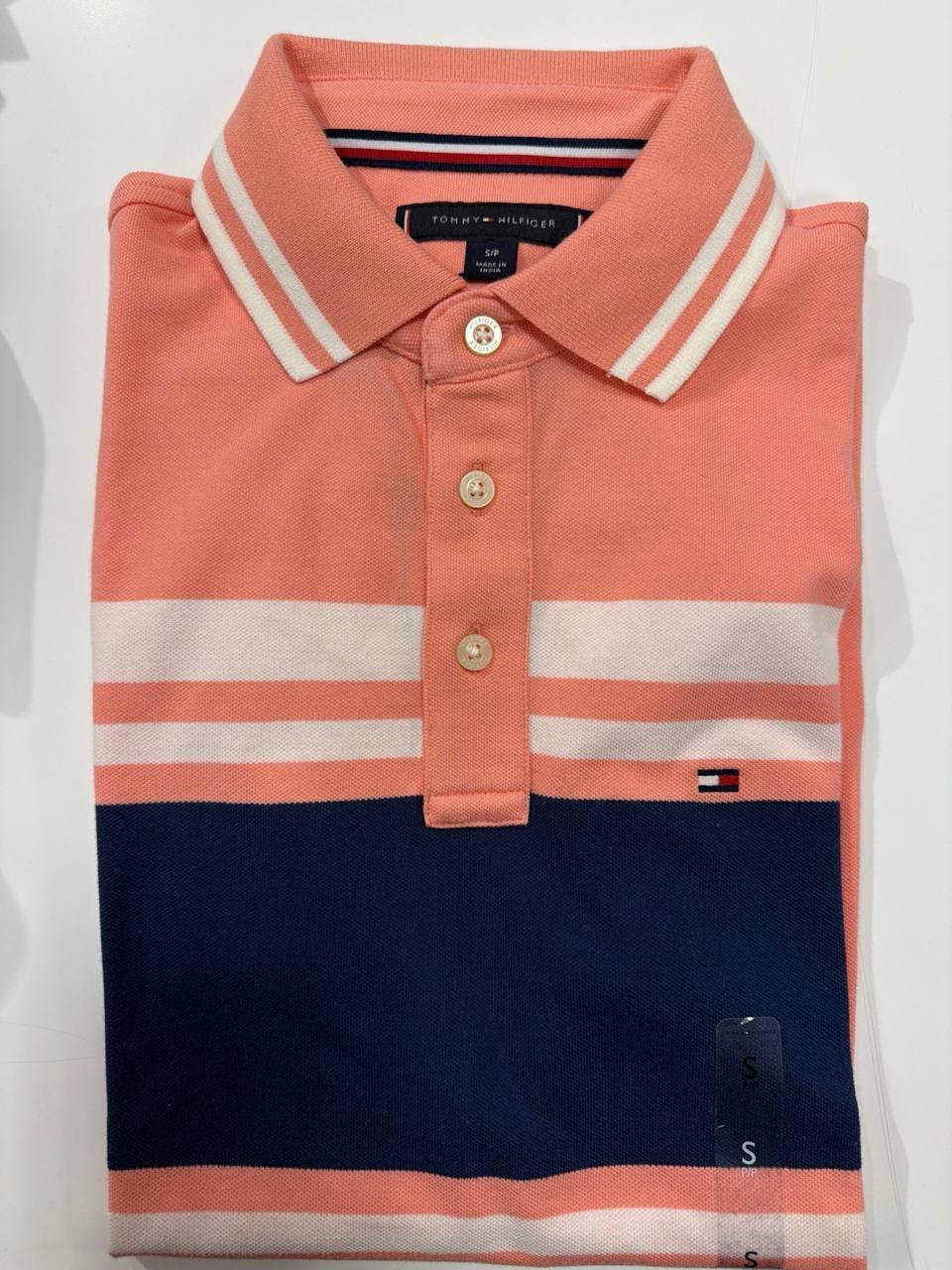 Slim Fit Stretch Polo COR PROMOCIONAL