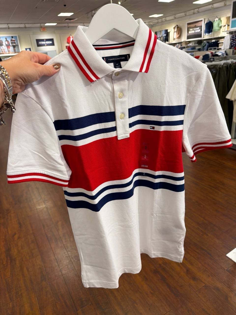 Slim Fit Stretch Polo COR PROMOCIONAL