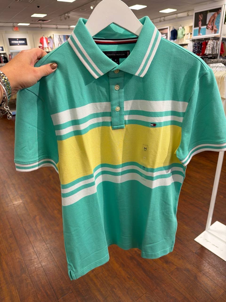 Slim Fit Stretch Polo COR PROMOCIONAL