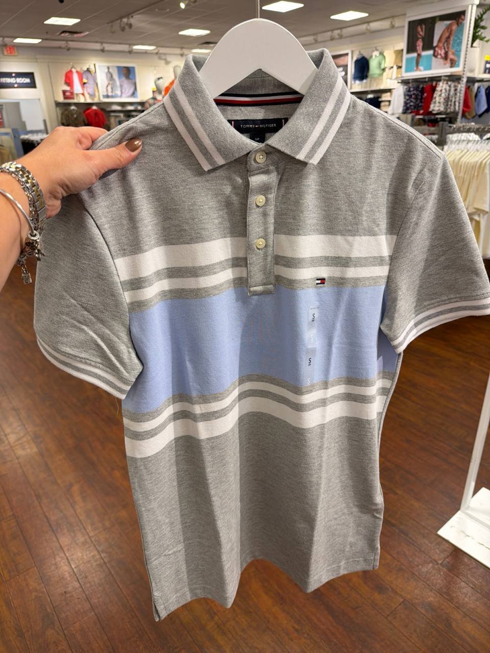 Slim Fit Stretch Polo COR PROMOCIONAL