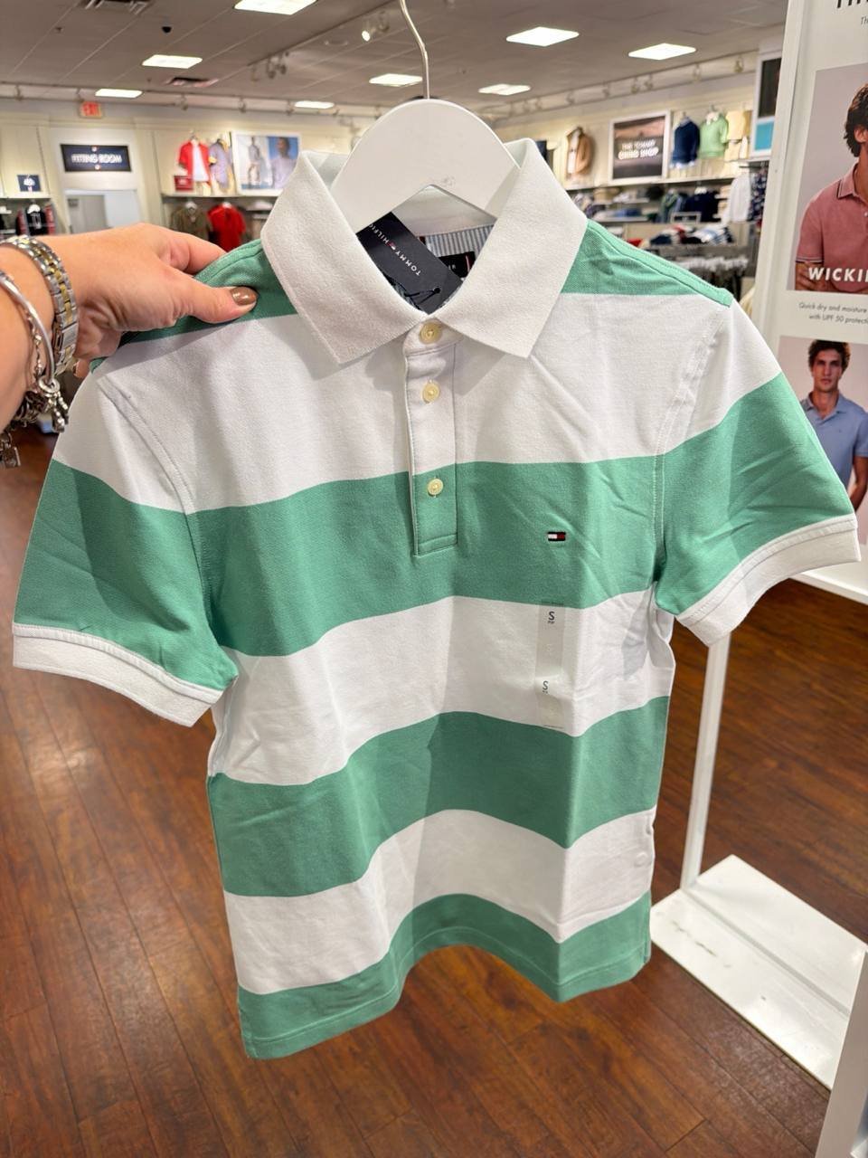 Regular Fit Stretch Polo COR PROMOCIONAL