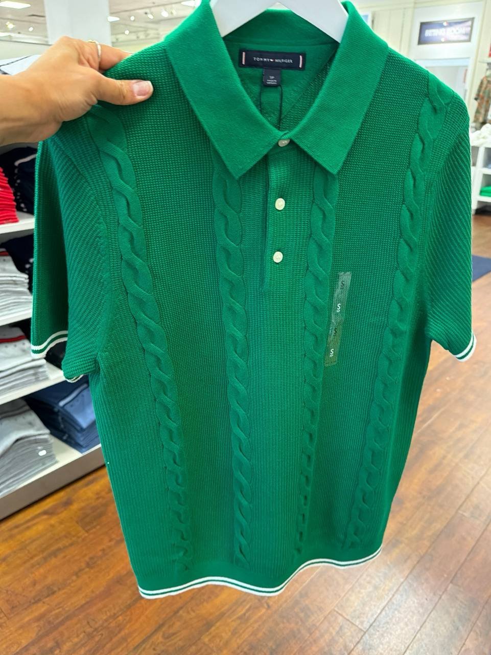 Polo Regular Fit de linha linha