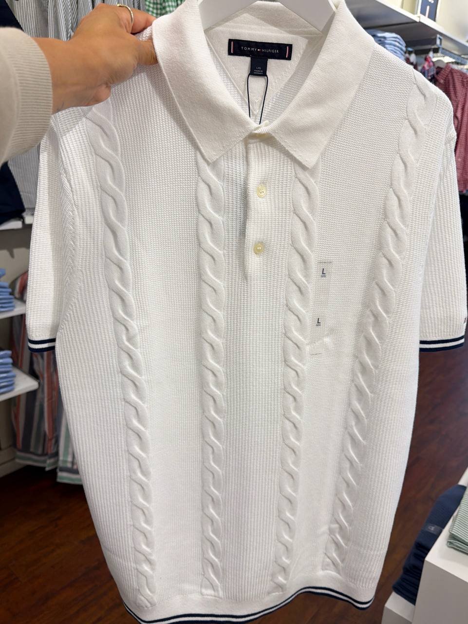 Polo Regular Fit de linha linha