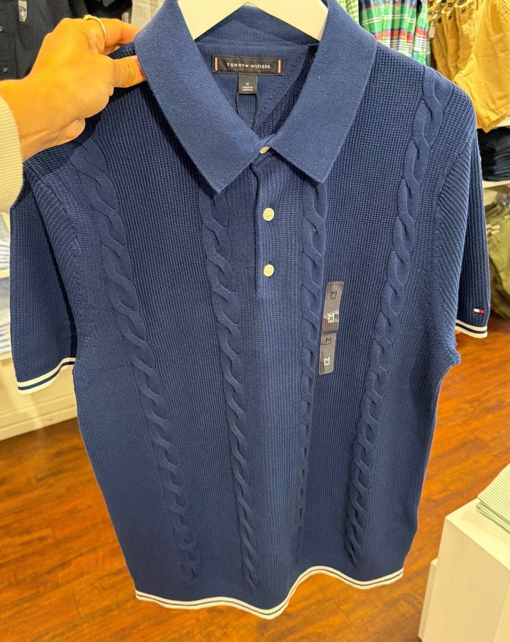 Polo Regular Fit de linha linha