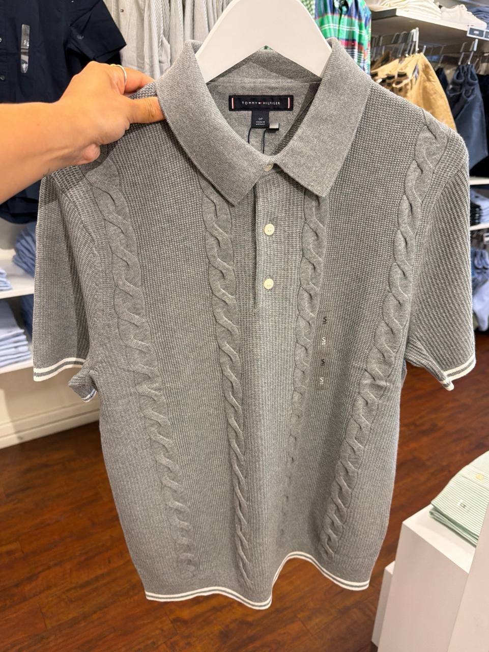 Polo Regular Fit de linha linha
