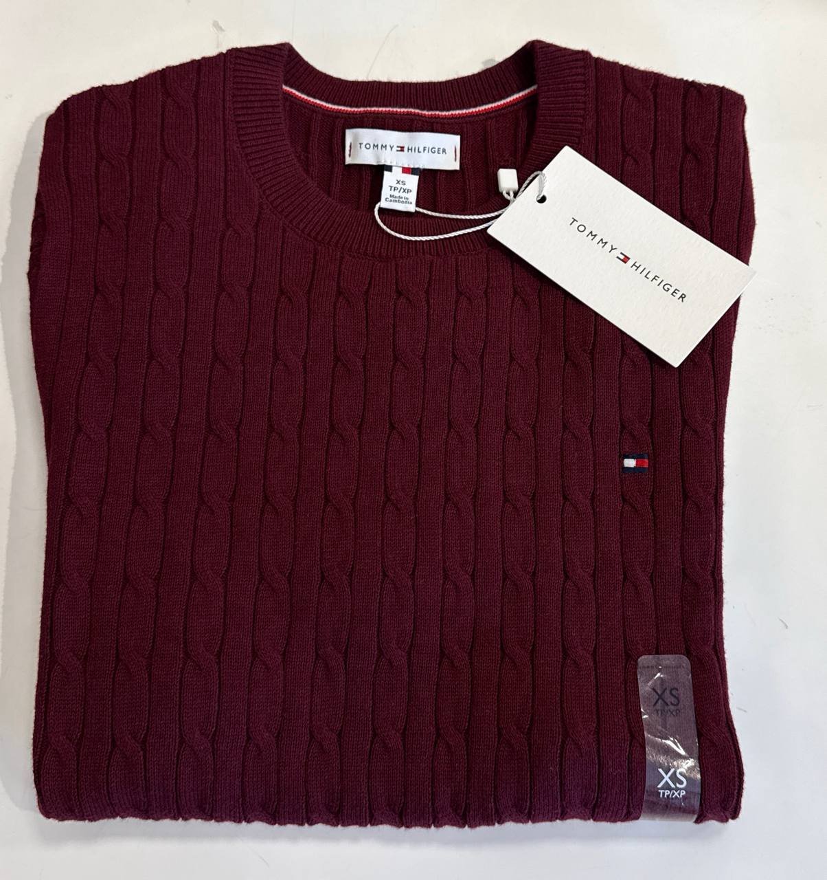 sweater tricot trançado manga curta