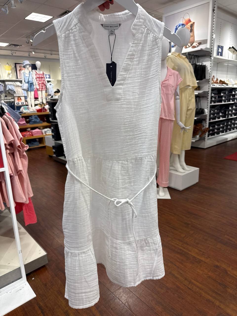 Vestido sem manga gauze
