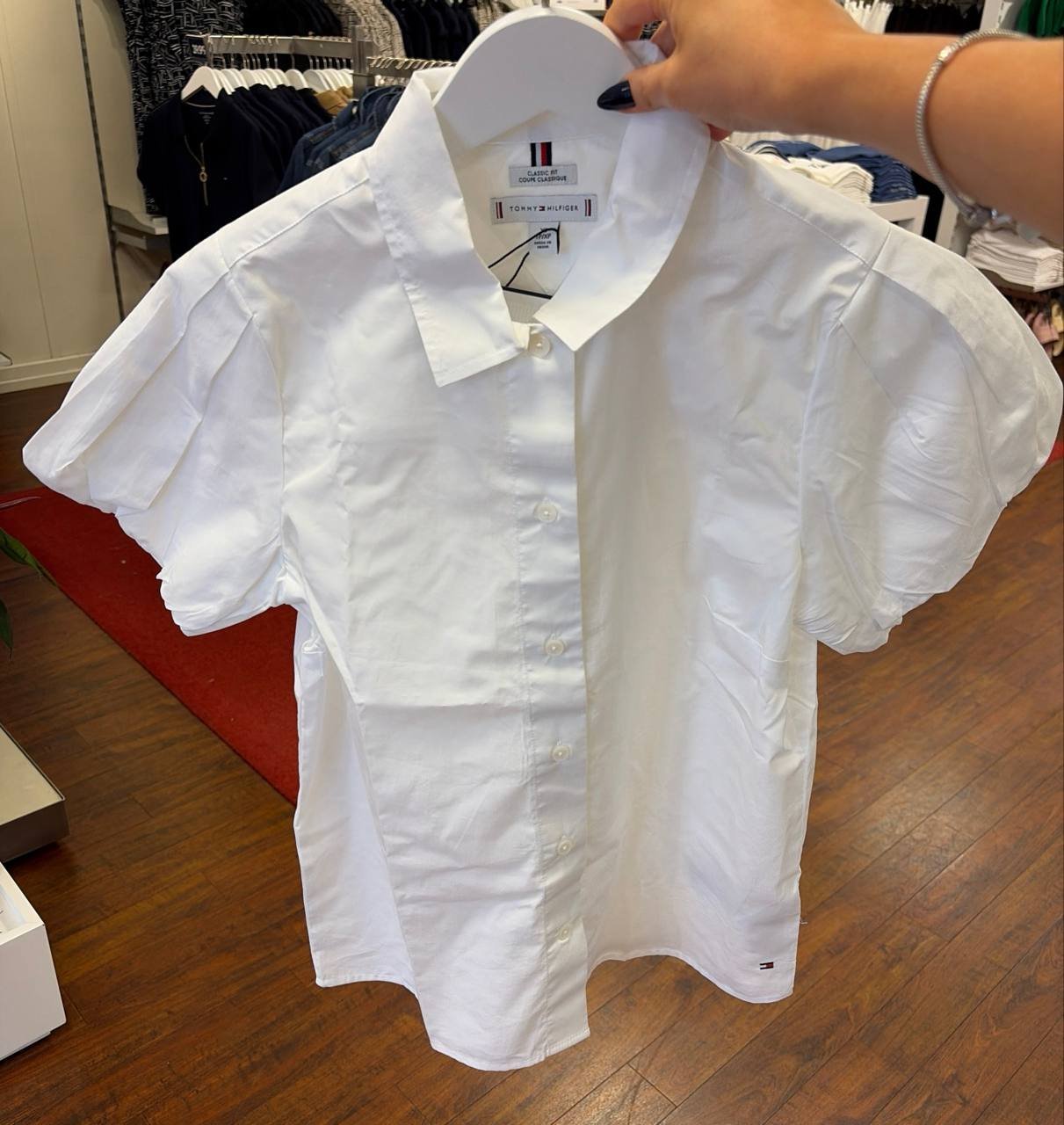 camisa classic fit manga curta