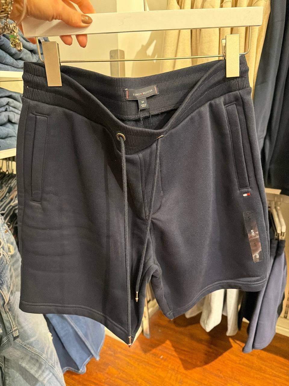 Bermuda de moletom com fleece