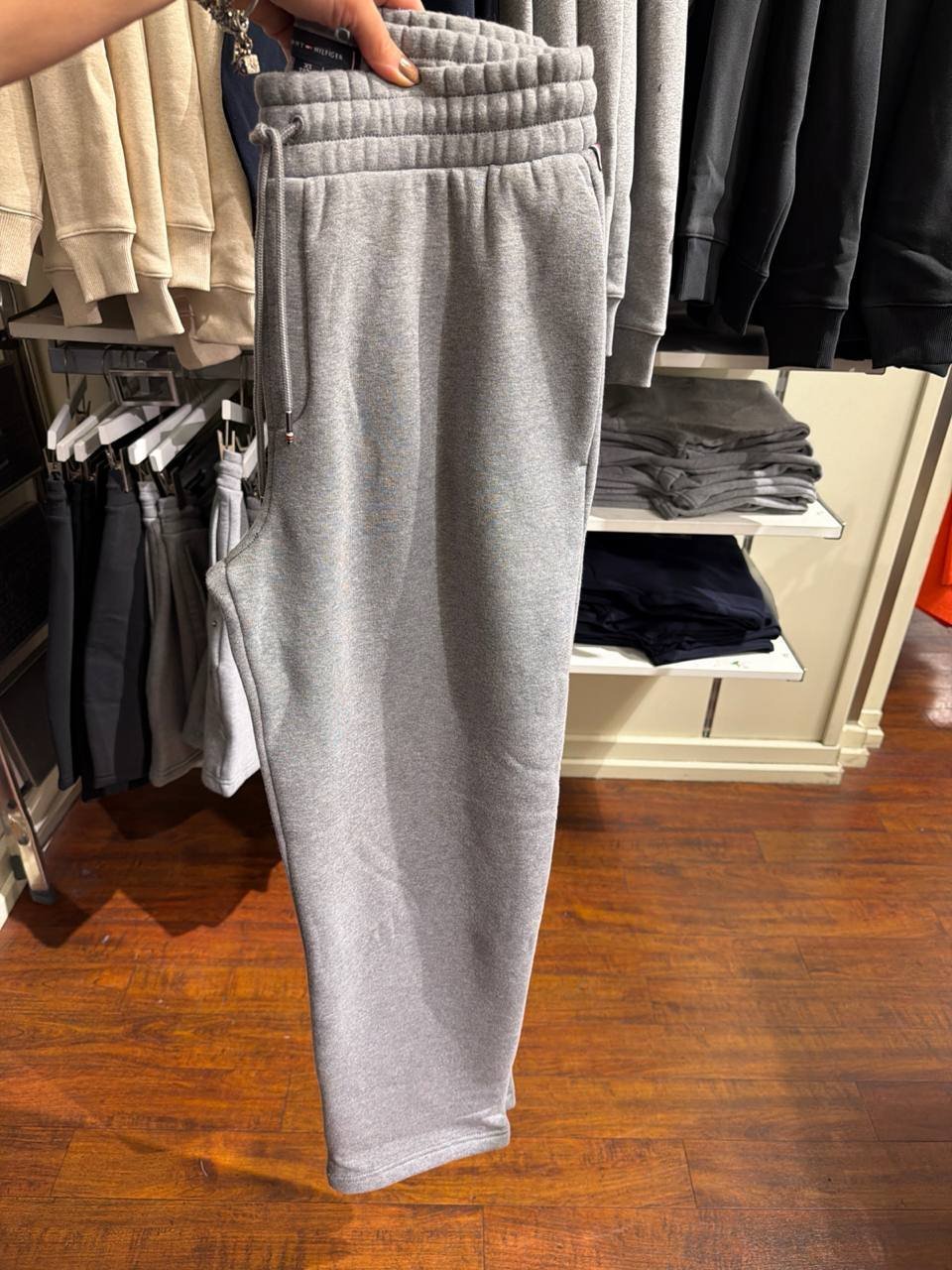 Calça de moletom com fleece