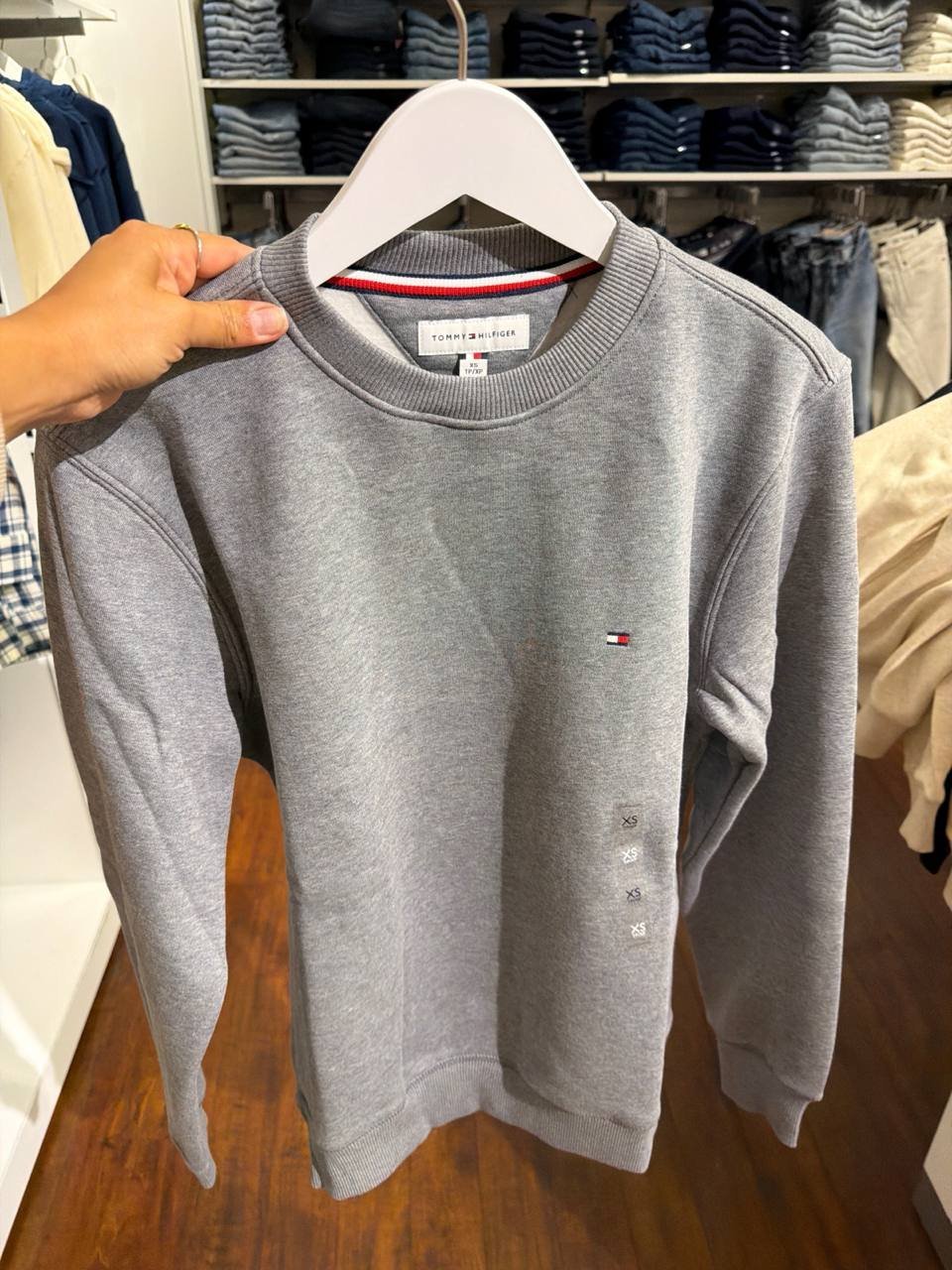 Blusa de moletom com fleece
