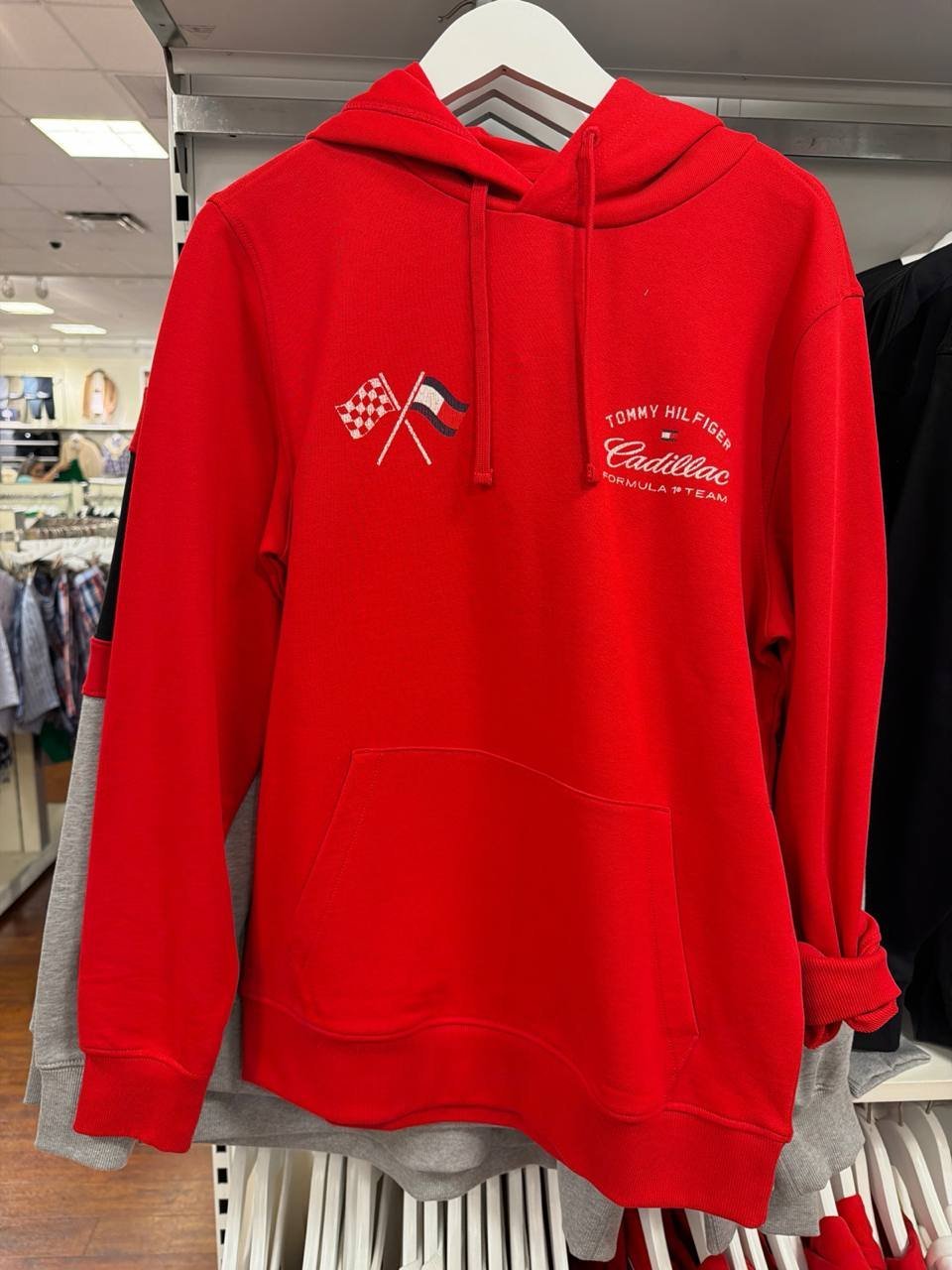 Blusa de moletom Sem fleece  com estampa nas costas Cadillac