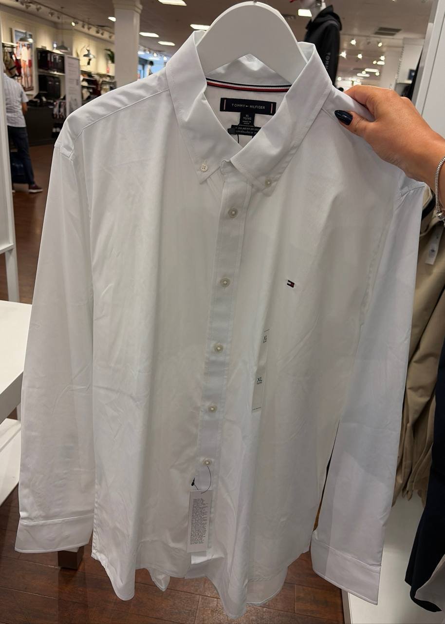Camisa social manga longa REGULAR fit stretch nylon