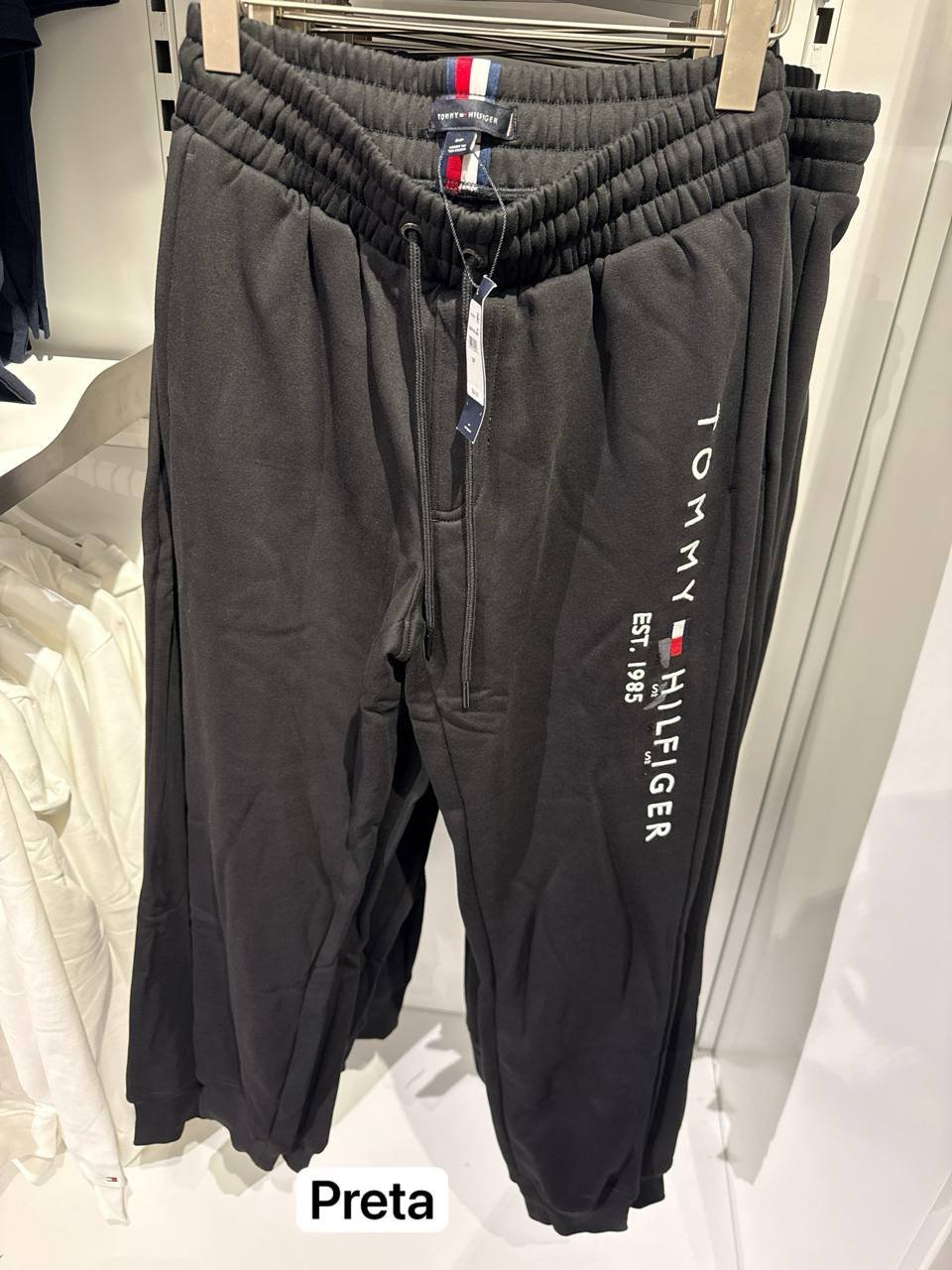 Calça de moletom com fleece