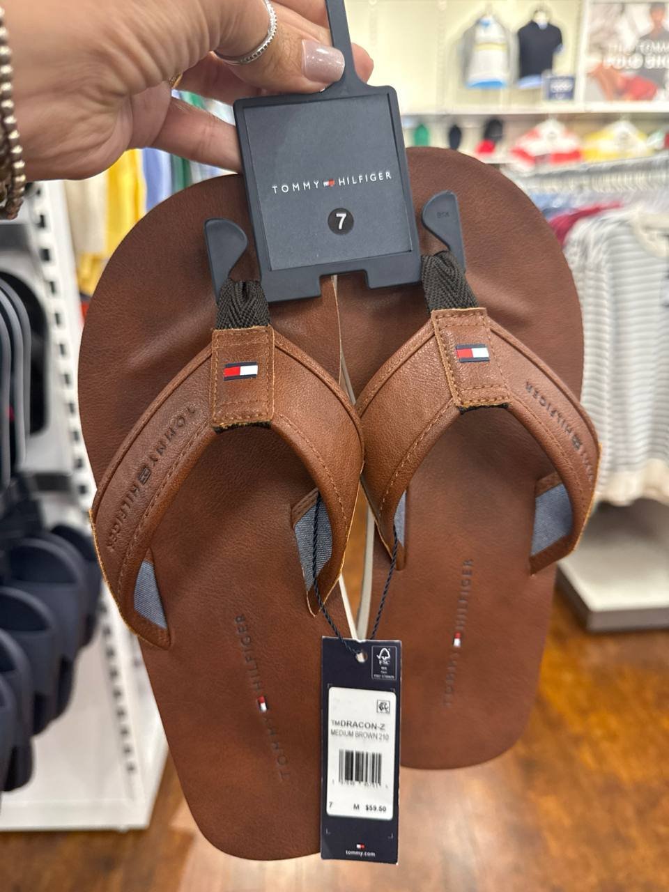 chinelo masculino numeração americano