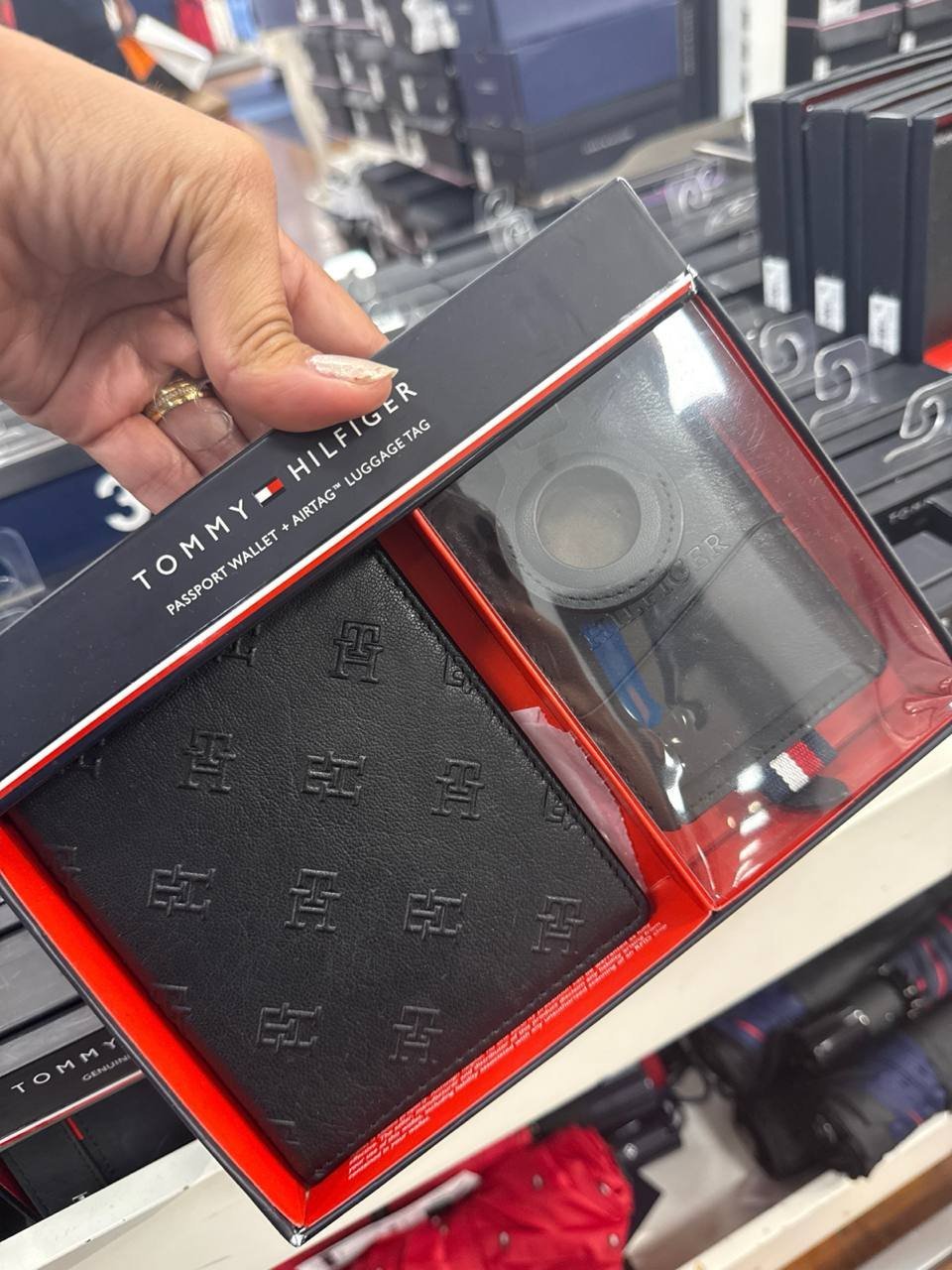 kit porta passaporte  masculina