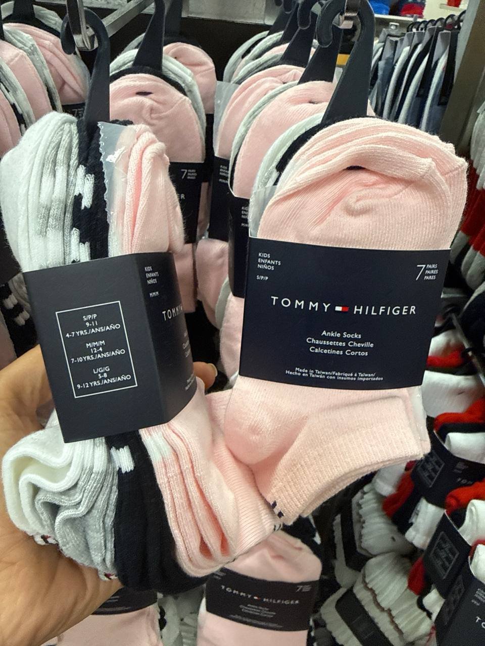 kit 7 pares de meia