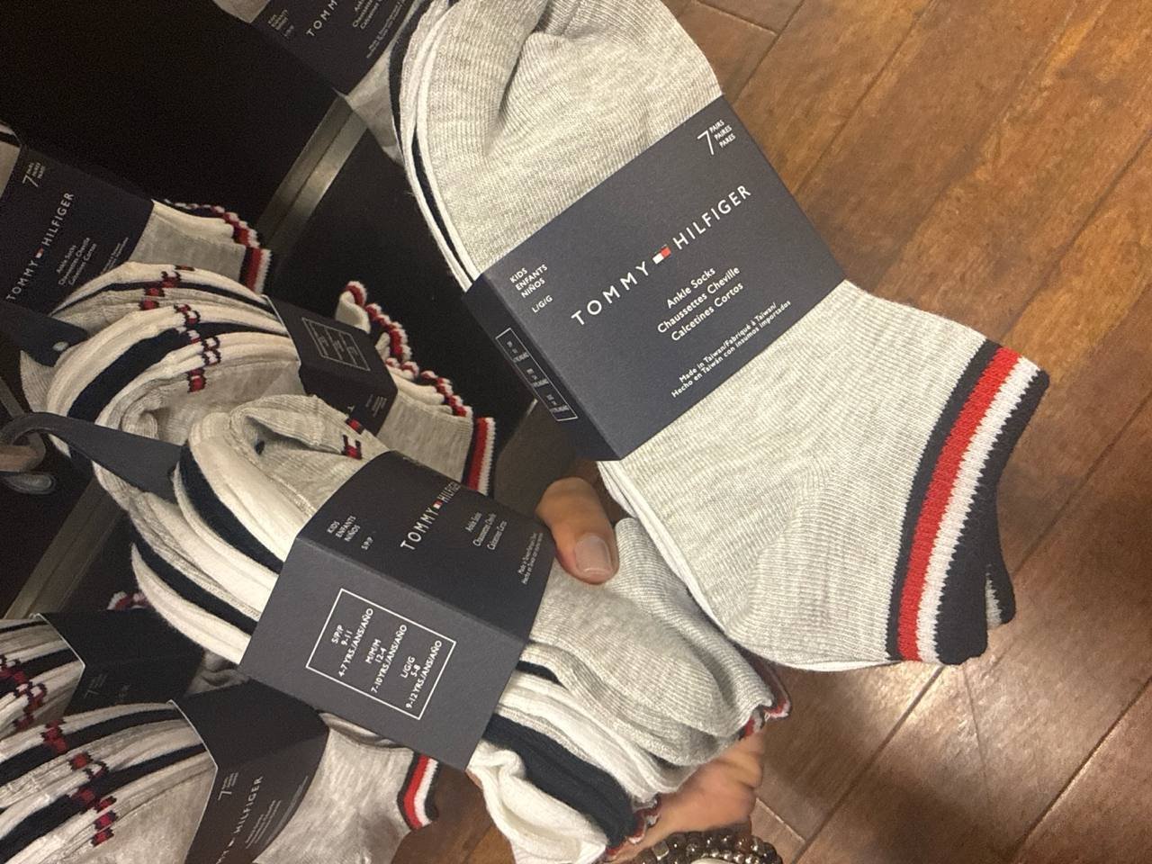 kit 7 pares de meia