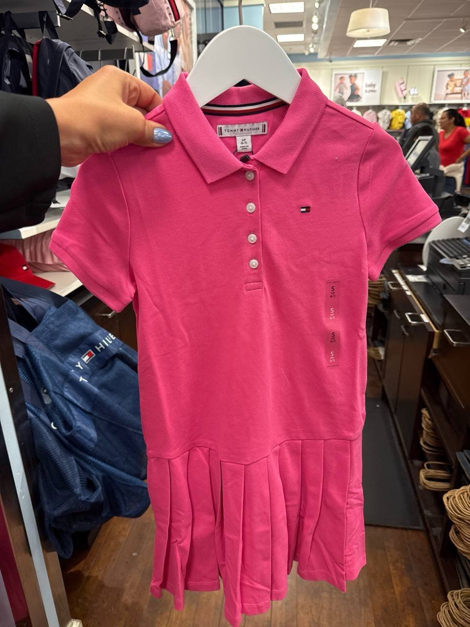 vestido polo com  manga  curta