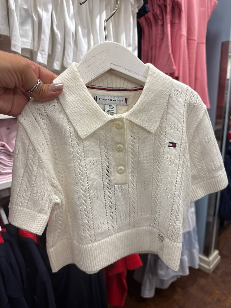 CAMISETA crooped  Tricô