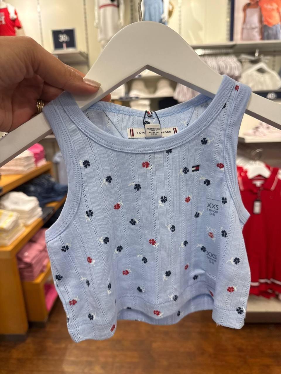 CAMISETA regata crooped
