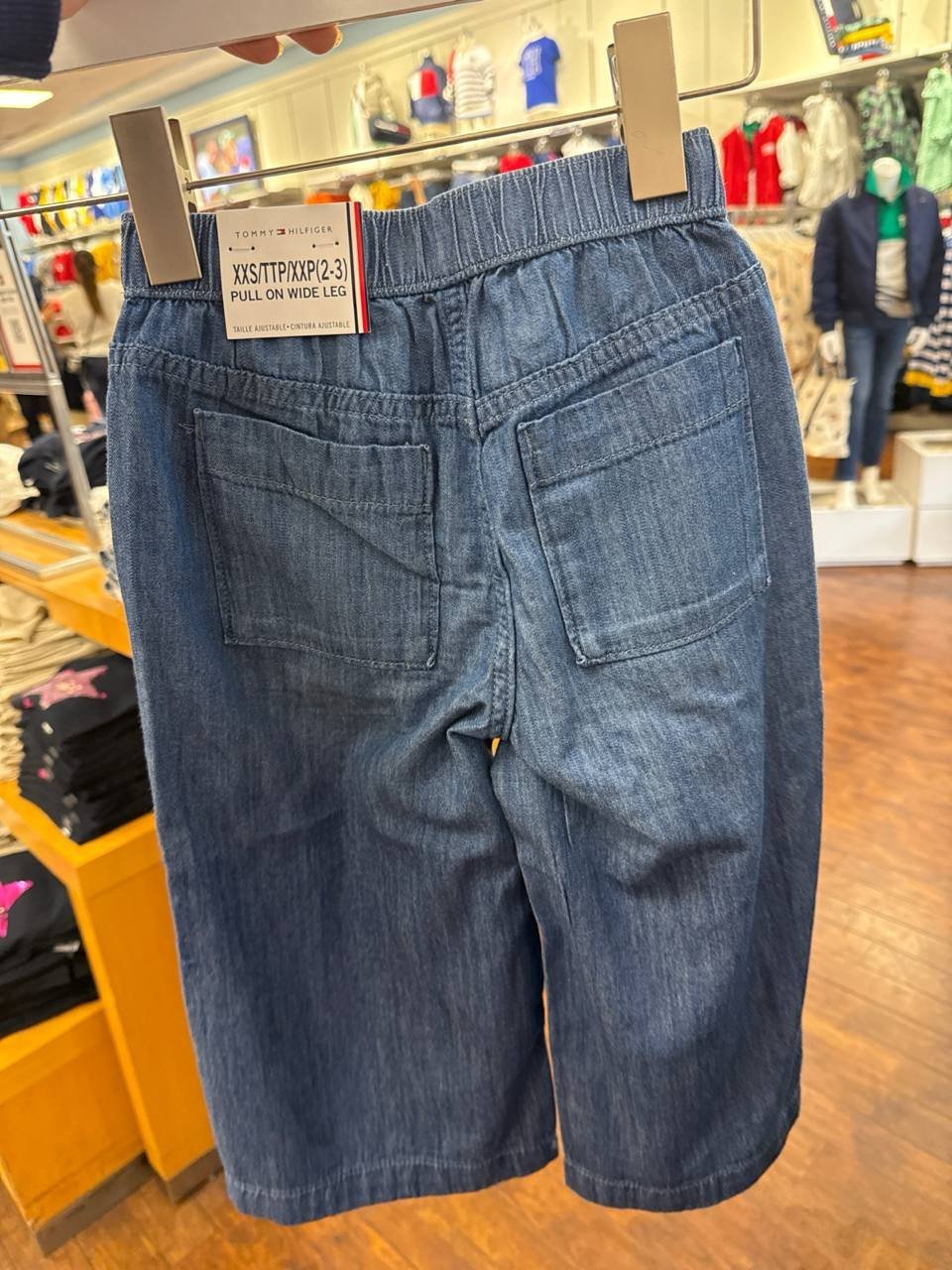 calça Pull on wid  Leg