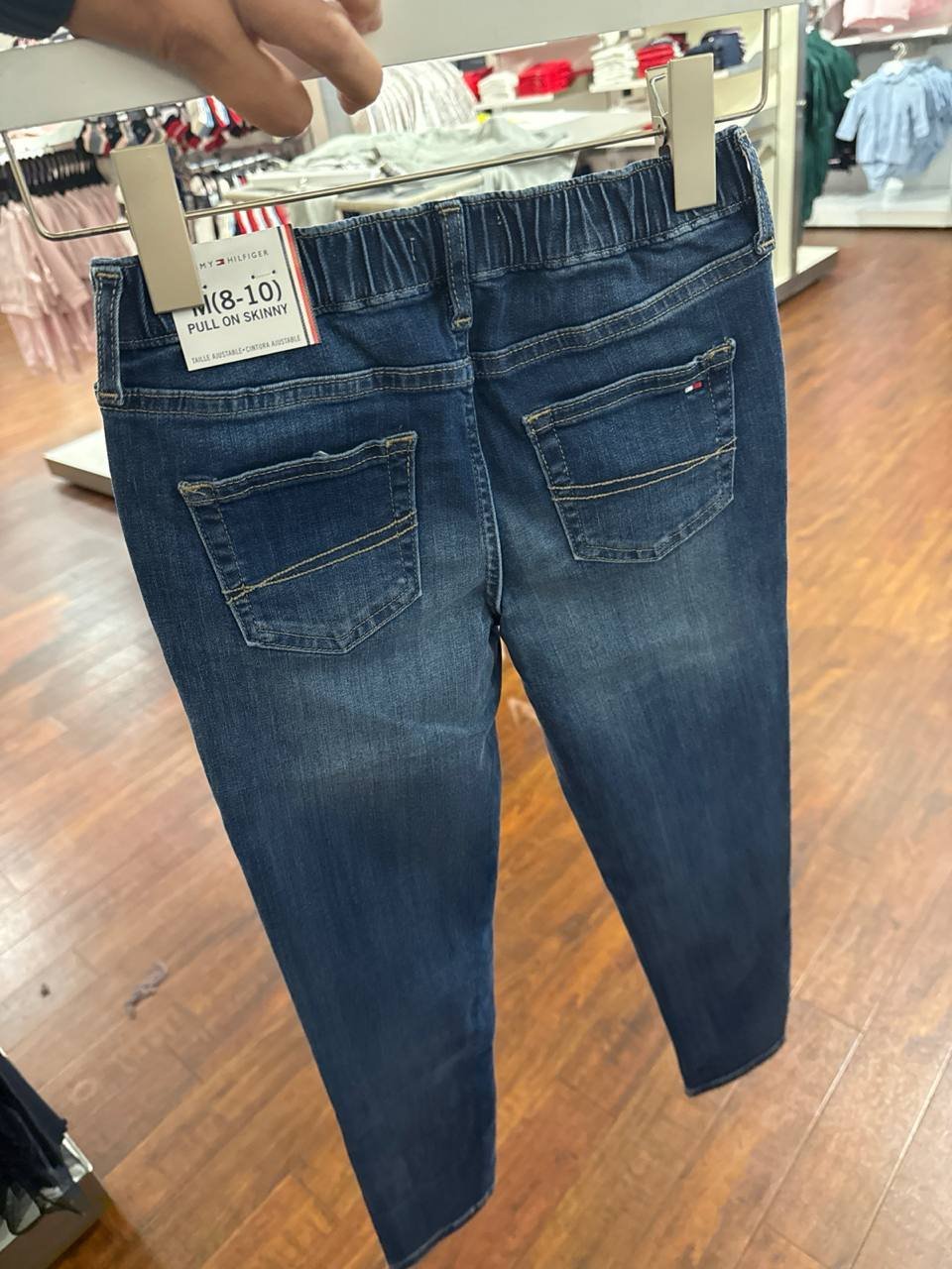 calça jeans pull on Skinny