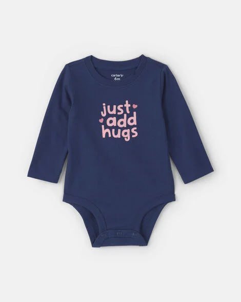 Baby Girl 'Limited Edition Like Auntie' Long-Sleeve Graphic Bodysuit - Grey