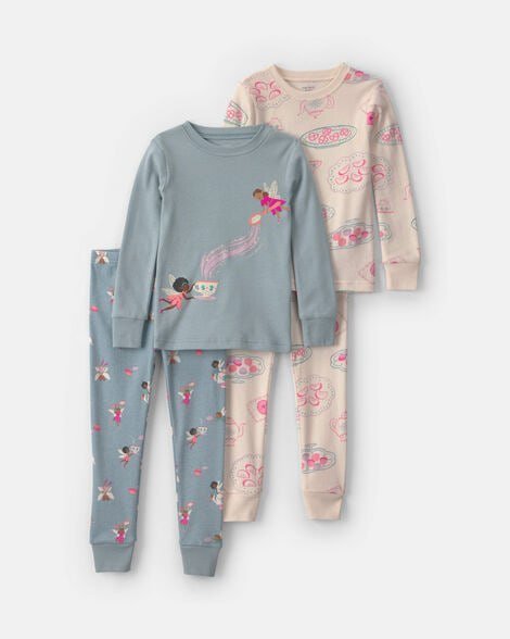 Toddler Girl 4-Piece Bear Varsity 100