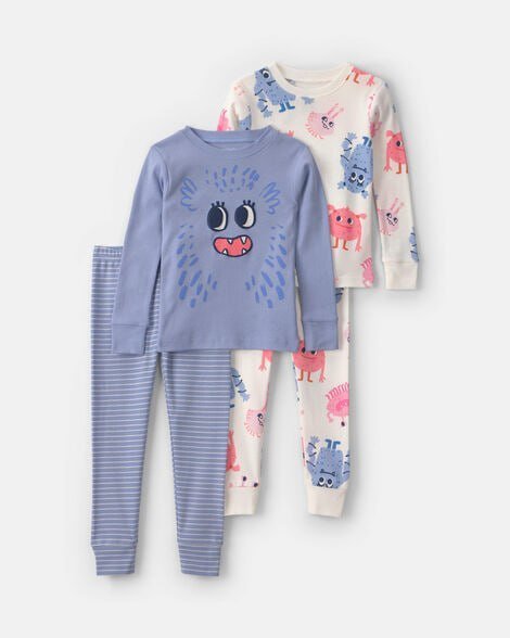Toddler Girl 4-Piece Bear Varsity 100