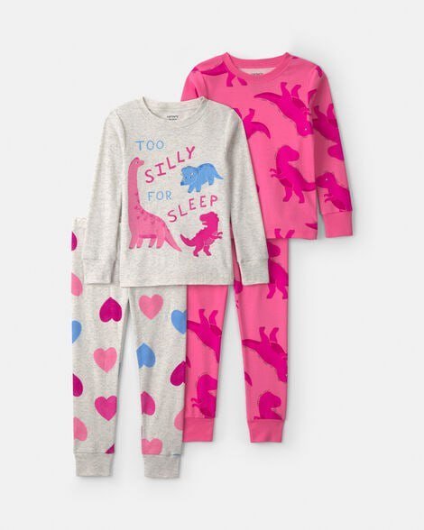 Toddler Girl 4-Piece Bear Varsity 100