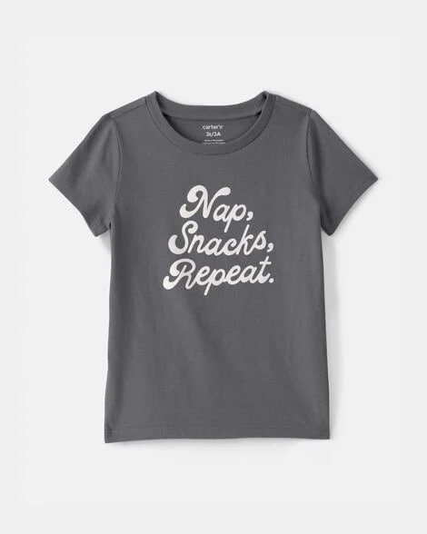 Toddler Girl 'Cool & Kind' Graphic Tee - Blue