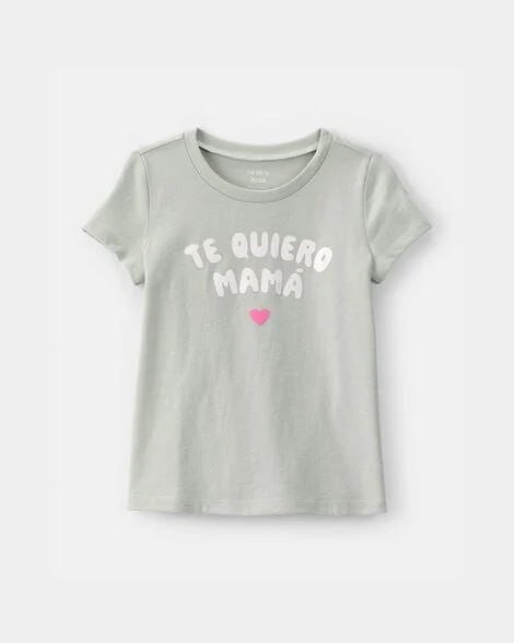 Toddler Girl 'Cool & Kind' Graphic Tee - Blue