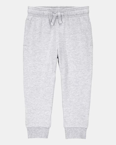 Toddler Boy Pull-On Drawstring Joggers - Black