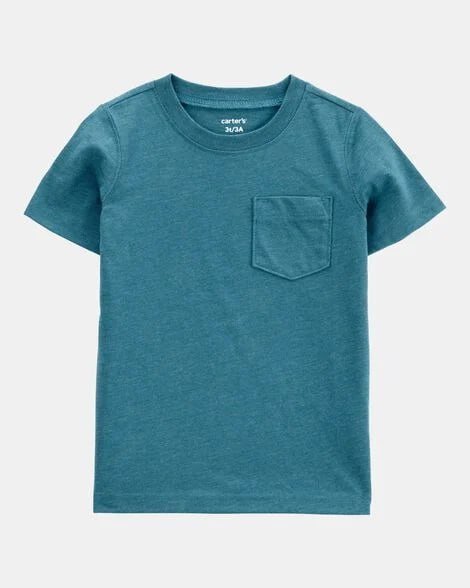 Toddler Boy Solid Short-Sleeve Tee - Black
