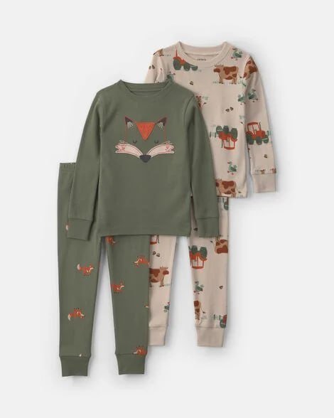 Toddler Boy 4-Piece Monster 100