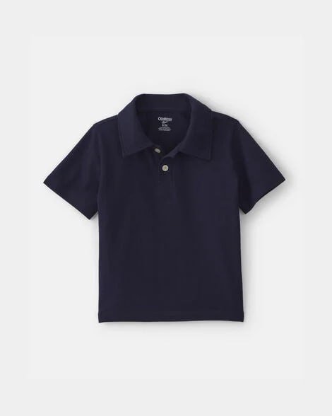 Toddler Boy Uniform Piqué Polo Shirt - Yellow