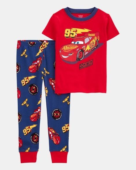Toddler Boy Bluey™ Snug Fit Cotton 2-Piece Pajamas - Blue