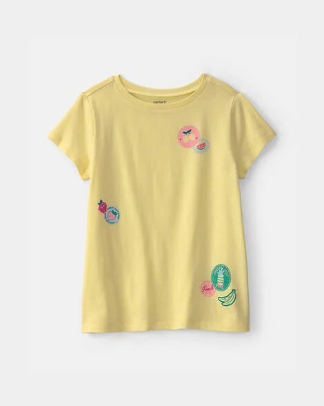 Girls 'Birthday Girlie' Graphic Tee - Pink