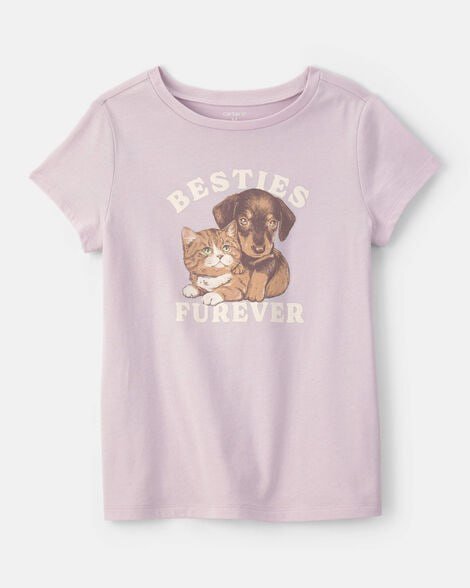 Girls 'Birthday Girlie' Graphic Tee - Pink