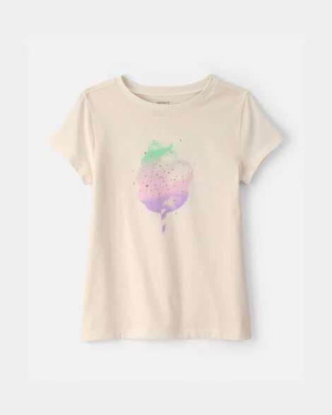 Girls 'Birthday Girlie' Graphic Tee - Pink