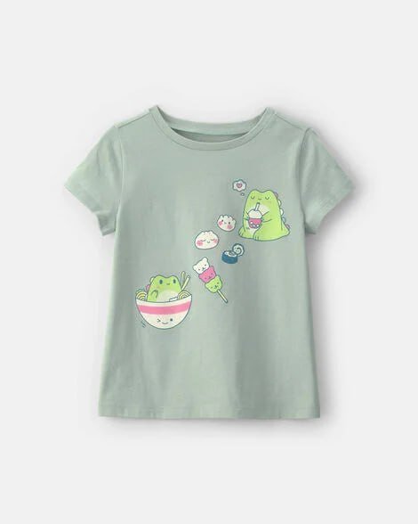 Girls 'Birthday Girlie' Graphic Tee - Pink