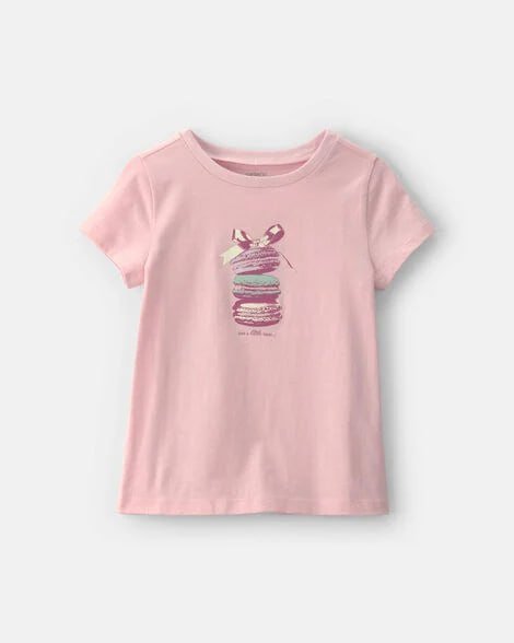 Girls 'Birthday Girlie' Graphic Tee - Pink