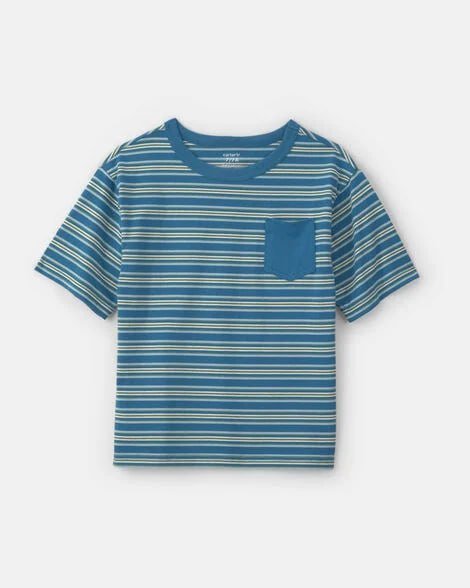 Boys Striped Short-Sleeve T-Shirt