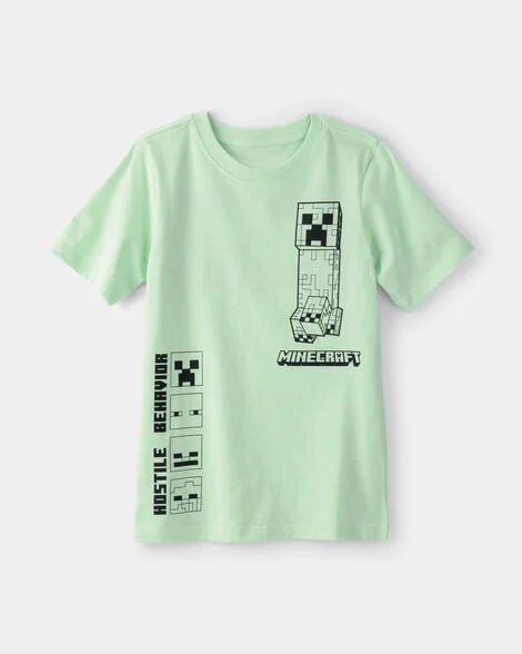 Boys Minecraft® Graphic Tee - Grey