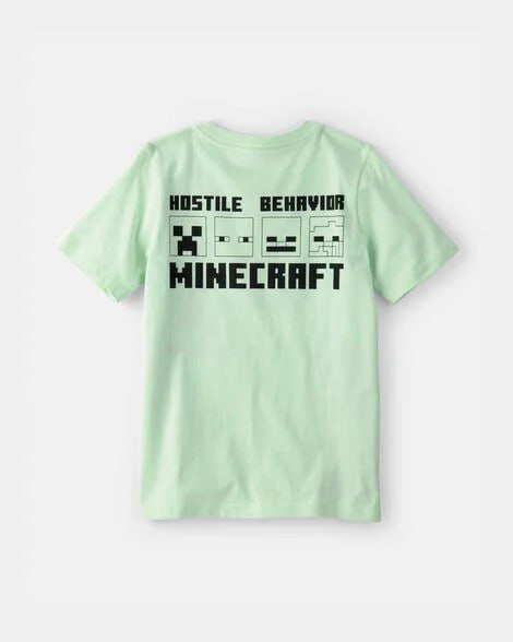 Boys Minecraft® Graphic Tee - Grey