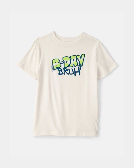 Boys 'Rad Like Dad' Graphic Tee - Grey