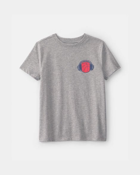 Boys 'Rad Like Dad' Graphic Tee - Grey