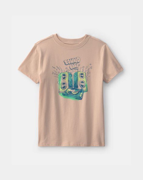 Boys 'Rad Like Dad' Graphic Tee - Grey