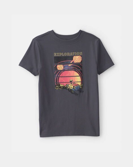 Boys 'Rad Like Dad' Graphic Tee - Grey